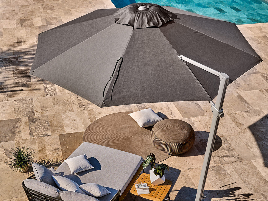 Denia Daybed Freiarmschirm