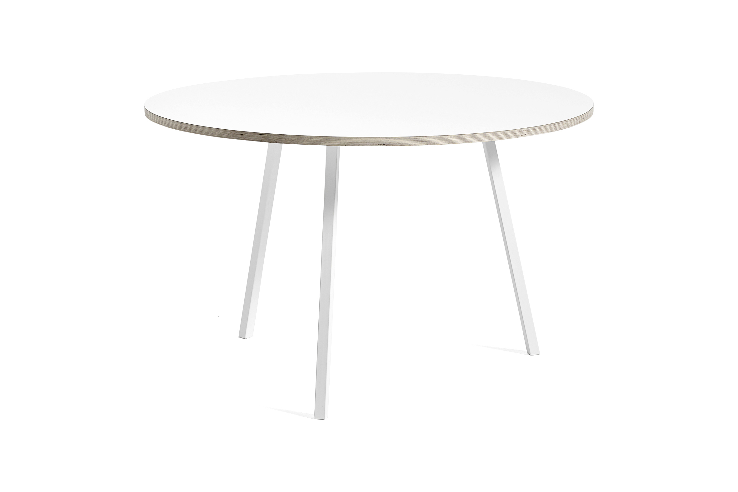 Hay Loop Stand Round Table White
