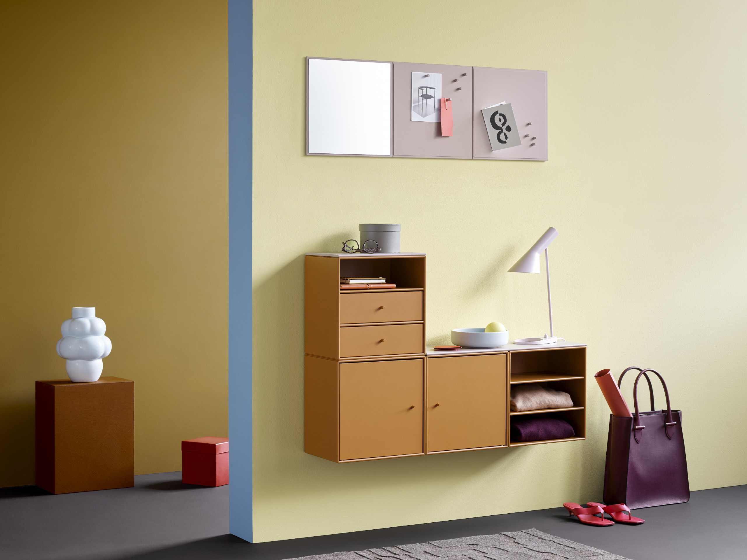 Montana Mini Hall Amber Mushroom W