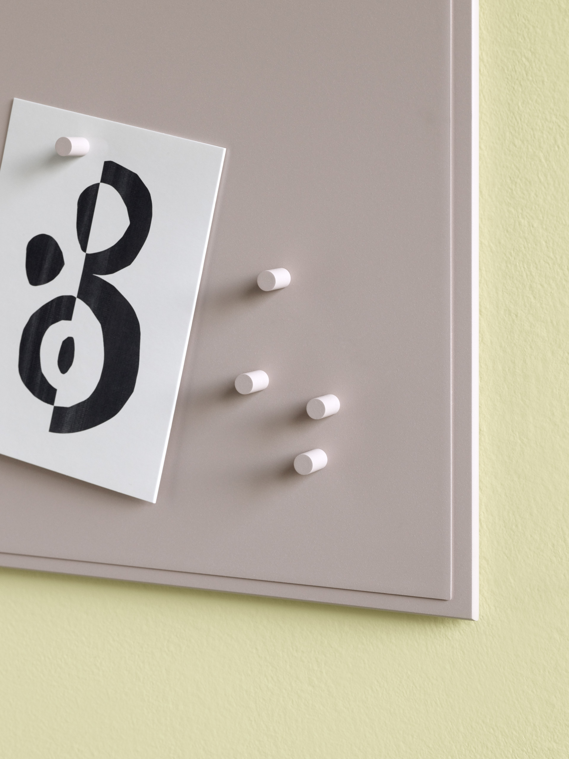 Montana Mini Hall Noticeboard Mushroom Detail H