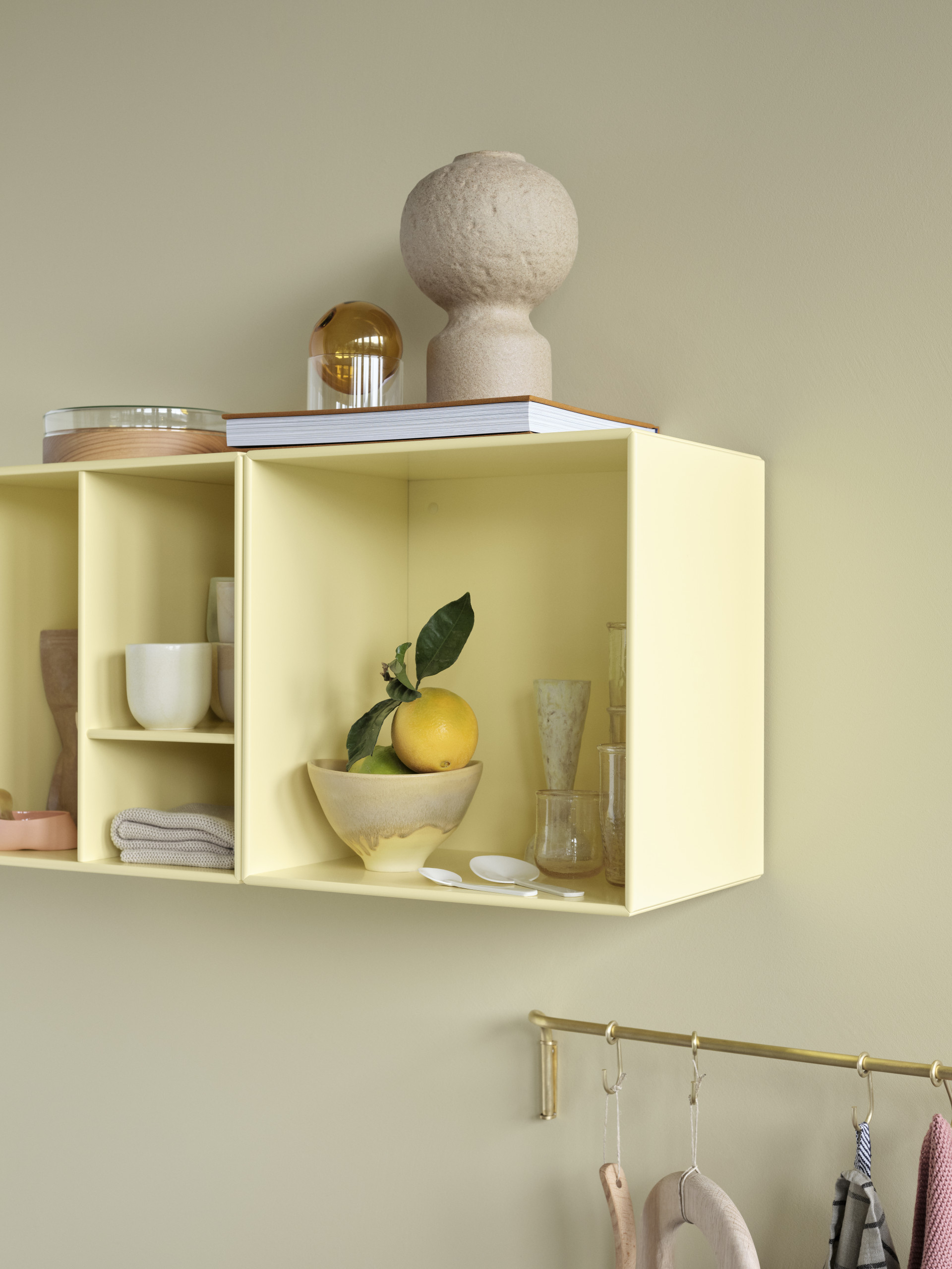 Montana Mini KitchenShelf Camomile Detail H